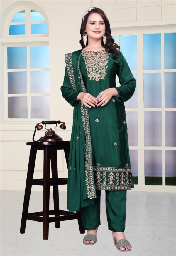 Shop Designer Chinon Sharara Suit with Coding Sequence Embroidery and Elegant Finish