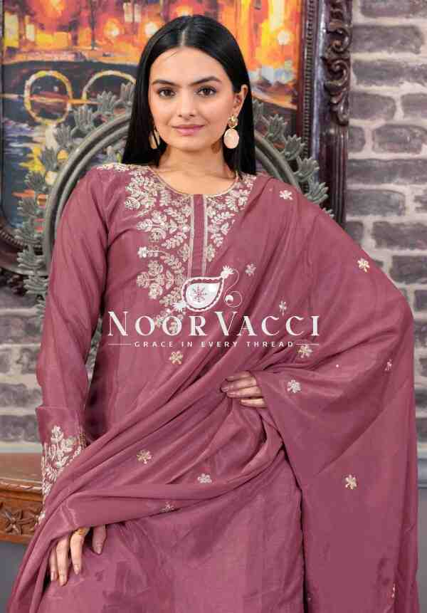 Designer Embroidered Chinon Sharara Suit with Sequence Work – Elegant Festive Outfit - Image 5