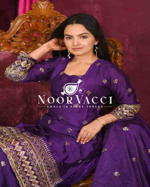 Graceful Chinon Sharara Suit