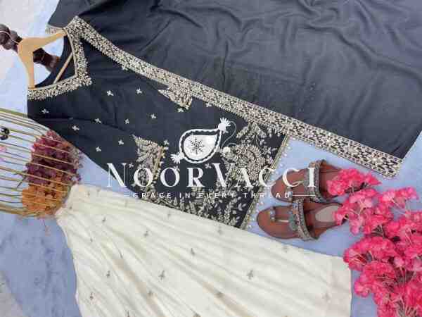 Premium Chinon Silk Embroidered Designer Top Plazzo & Dupatta Set – Party Wear Collection - Image 2