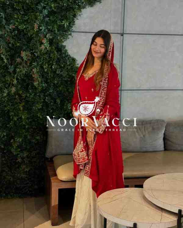 Premium Chinon Silk Embroidered Designer Top Plazzo & Dupatta Set – Party Wear Collection - Image 2
