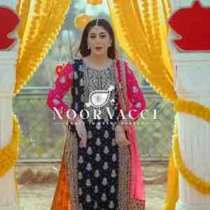 Fox Georgette Embroidered Top-Plazzo with Dupatta Set