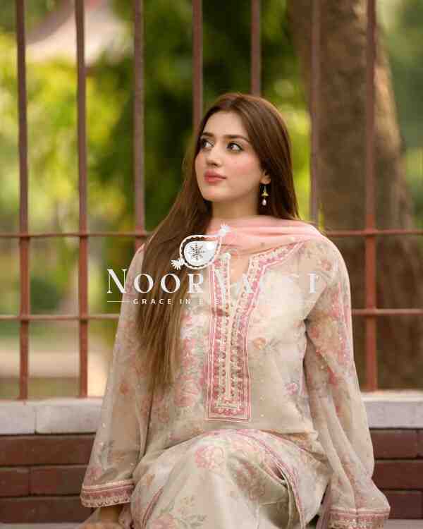 Elegant Farshi Palazzo Set in Digital Printed Pur Sifon Georgette – Party Wear Delight - Image 4