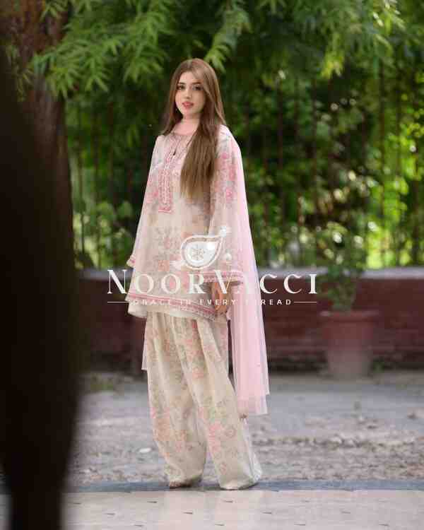 Elegant Farshi Palazzo Set in Digital Printed Pur Sifon Georgette – Party Wear Delight - Image 6