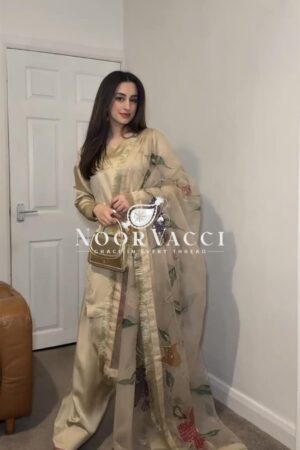 Shop Designer Party Wear Top with Farshi Plazzo Set in Heavy Japan Satin Silk