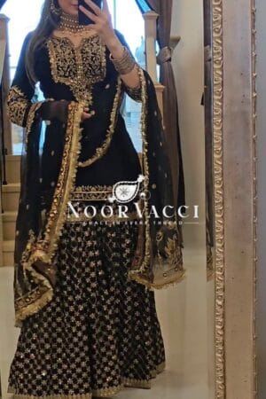 NoorVacciEmbroidered Georgette