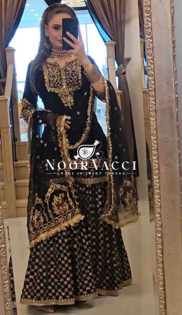 NoorVacciEmbroidered Georgette