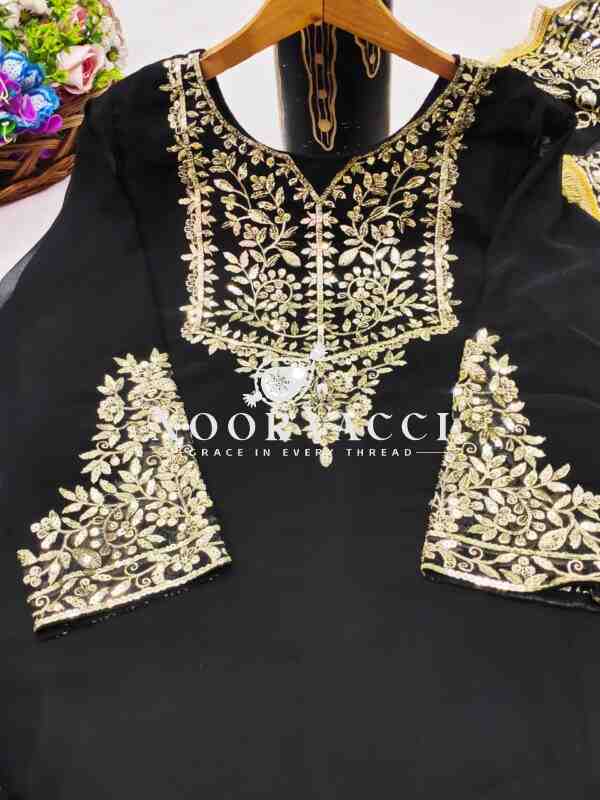 NoorVacciEmbroidered Georgette