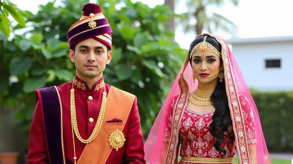 Royal Indian Wedding Outfits at NoorVacci