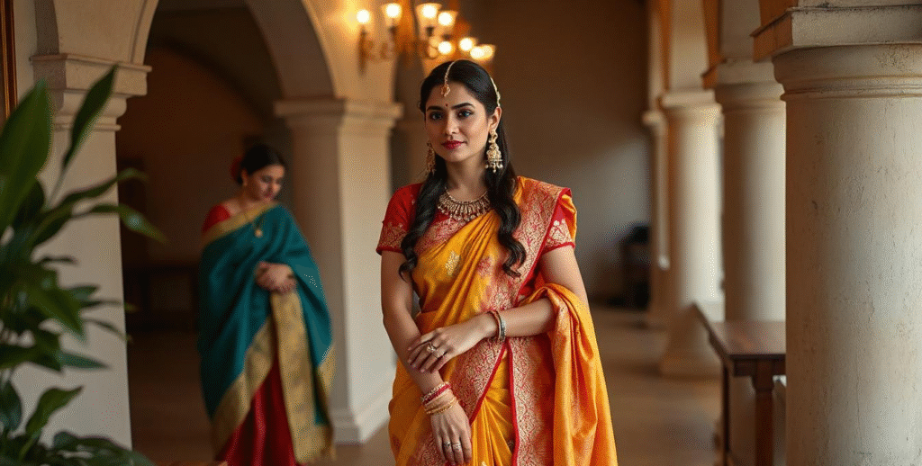 sarees online in Saudi Arabia at NoorVacci