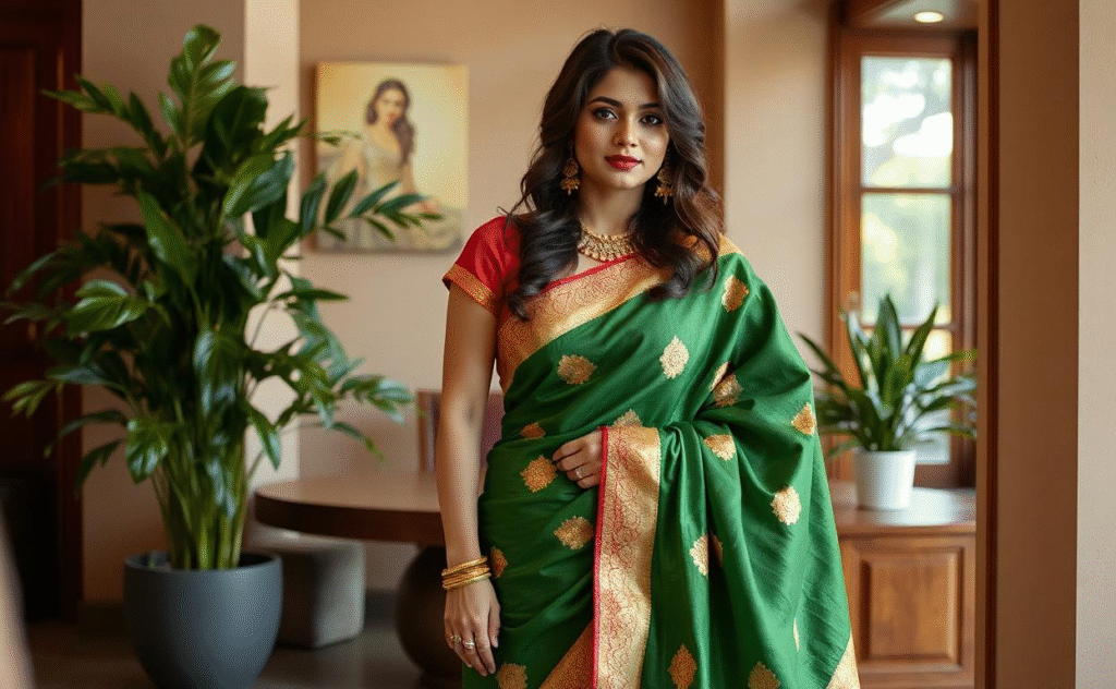 Authentic Indian Elegance Sarees at NoorVacci