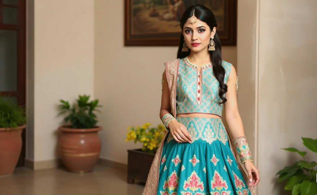 Heavy Flair Anarkali Suit in Saudi Arabia