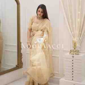 Goldy Crazy Ready-to-Wear Saree with Matching Blouse