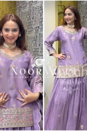 Buy Jimmy Choo Silk Embroidered Lehenga Set with Dupatta – Elegant Designer Ensemble