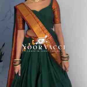 Jacquard Weaving Lehenga Set with Dupatta