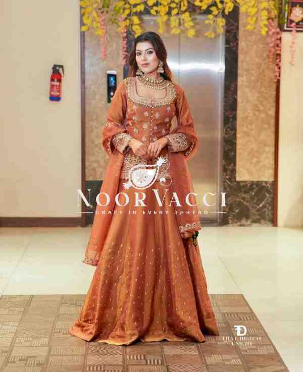 Simmer Silk Embroidered Top with Lehenga and Dupatta – Party Wear Set