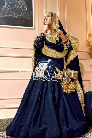 Buy Natural Crep Silk Top Lehenga Set with Embroidery & Dupatta