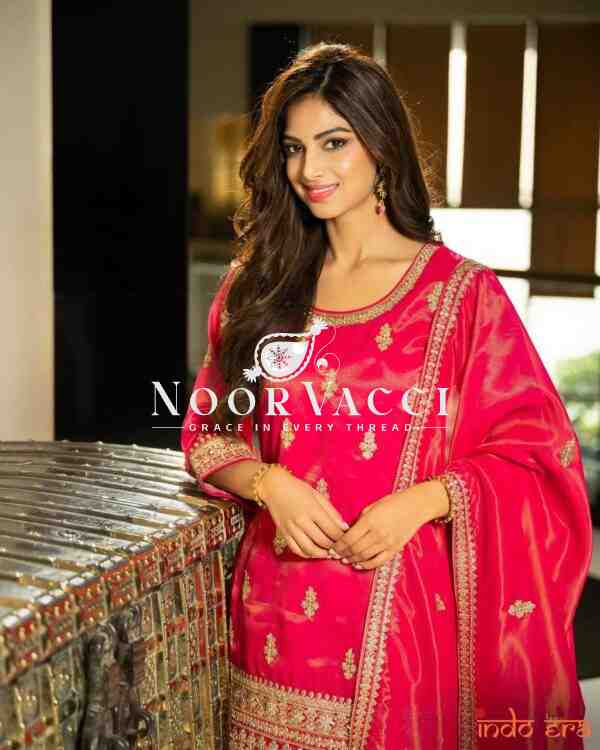 Simar Silk Sequin Embroidered Top with Palazzo & Dupatta – Partywear Set - Image 4