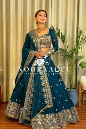 Buy JIMI CHOO Full-Stitched Lehenga with Sequin Work & Satin Dupatta