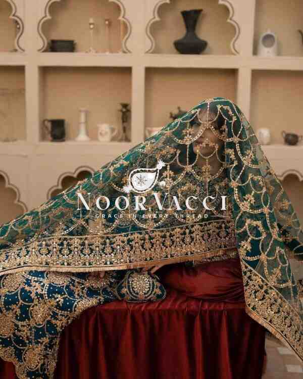 Heavy Faux Georgette Embroidered Partywear Top-Plazzo Set with Dupatta - Image 4
