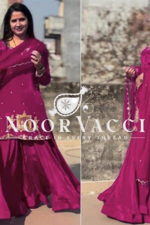 Buy Natural Crepe Silk Lehenga Set with Thread & Sequin Work and Net Dupatta