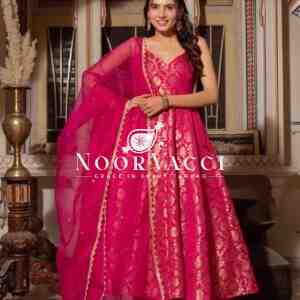 Lehenga Saree with Ruffle Style and Sequins Embroidery