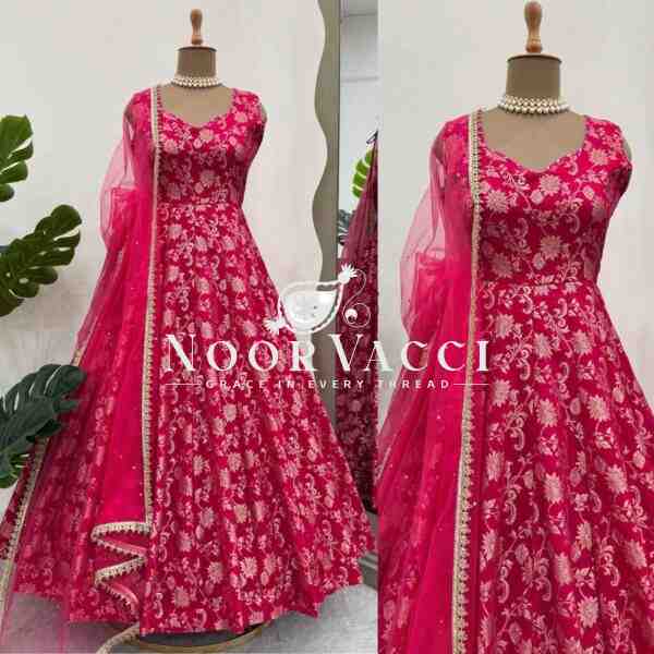 Lehenga Saree with Ruffle Style and Sequins Embroidery - Image 8
