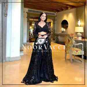 Ready to Wear Lehengha Saree with Soft Butterfly Net Choli, Plazo, and Shrug