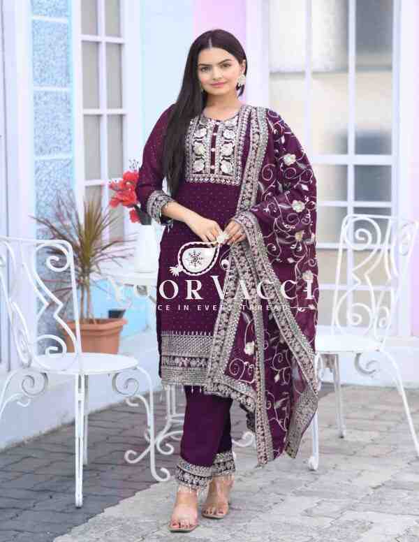 Luxe Fox Georgette Suit