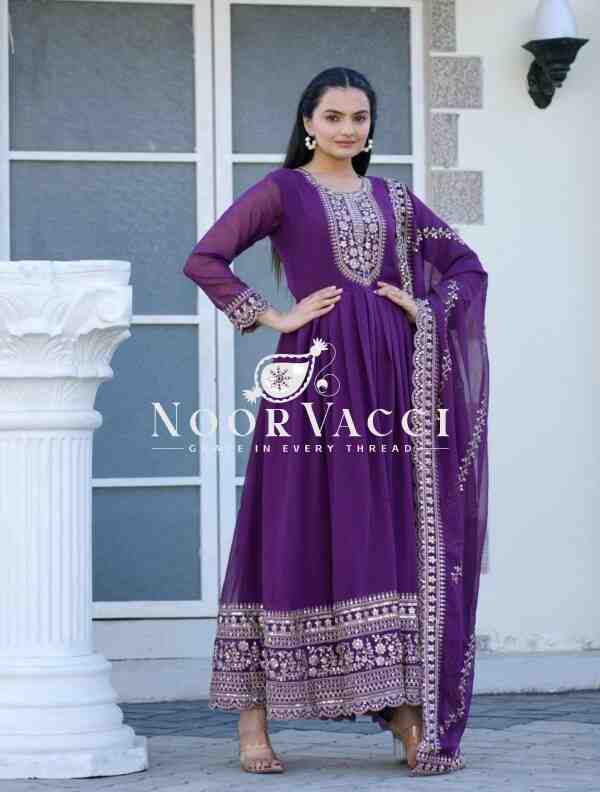Elegant Georgette Gown