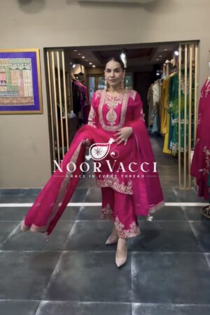 Buy Chinon Embroidered Sharara Suit with Coding Sequence Work