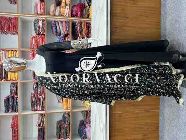 Graceful Georgette Anarkali Gown Set with Dupatta & Pant – Ready to Wear