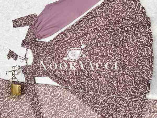 Elegant Pure Soft Fox Georgette Printed Anarkali with Dupatta & Pant Set - Image 6
