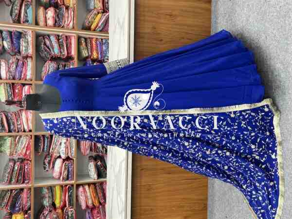 Graceful Georgette Anarkali Gown Set with Dupatta & Pant – Ready to Wear