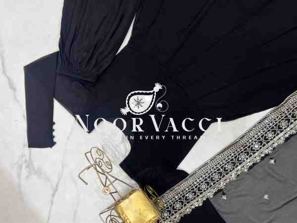 Fox Georgette Kurta Set with Dupatta & Plazzo – Elegant Potli Detailing - Image 10