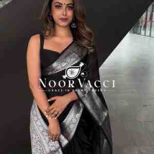 Kota Silk Jacquard Saree with Mono Benglori Blouse