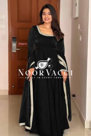 Buy Heavy Designer Party Wear Gown & Dupatta Set with Multy Thread Embroidery Sequence Work