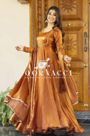 Shop Fendi Silk Embroidered Top with Dupatta
