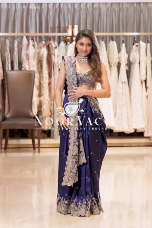 Shop Rangoli Silk Saree with Coding and Sequence Embroidery