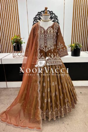 Buy Star Georgette Embroidered Lehenga Set with Dupatta