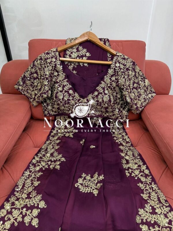 Buy Rangoli Silk Designer Saree with Coding & Sequence Work - Image 7